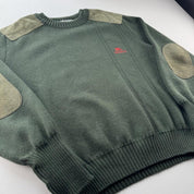 Early 1990s Burberrys Made In England Woolen Jumper S - Threads Uncovered