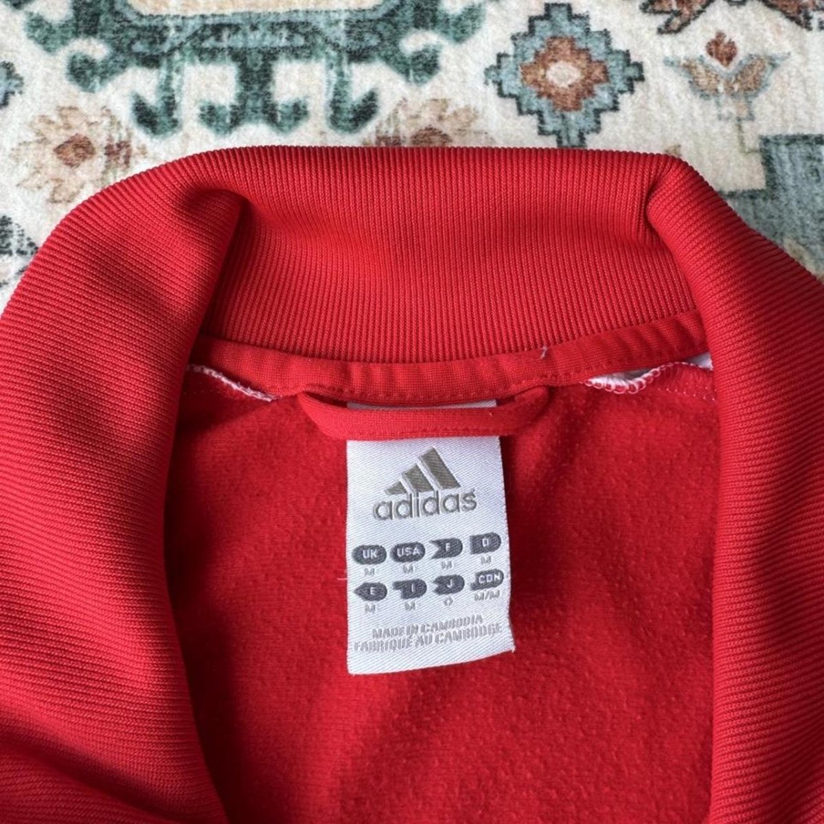Early 2000s Adidas Benfica Track Jacket M - Threads Uncovered