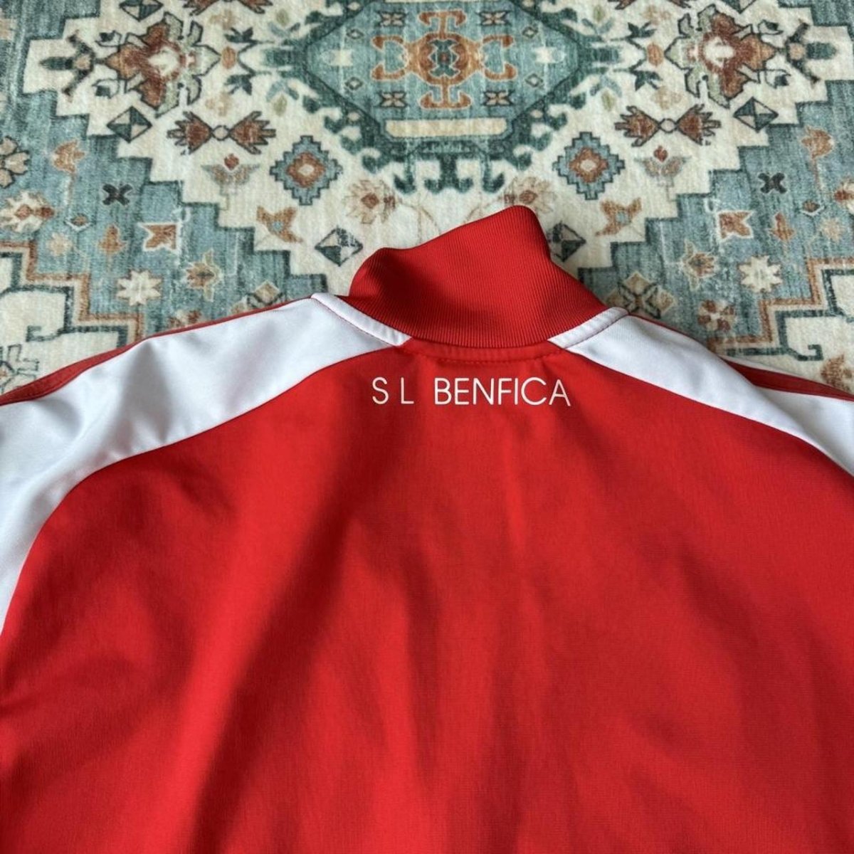 Early 2000s Adidas Benfica Track Jacket M - Threads Uncovered