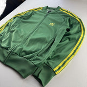 Early 2000s Adidas Brazil Colourway Track Jacket M - Threads Uncovered