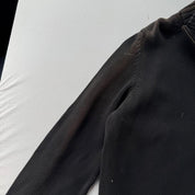 Early 2000s Burberry Womens Cotton Full Zip Jumper with Embroidered Logo 10-12 - Threads Uncovered