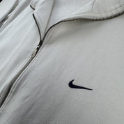 Early 2000s Nike Embroidered Swoosh Cotton Track Jacket XL - Threads Uncovered