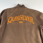 Early 2000s Quiksilver Cotton Track Jacket S - Threads Uncovered