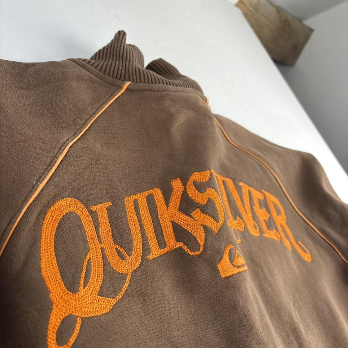 Early 2000s Quiksilver Cotton Track Jacket S - Threads Uncovered