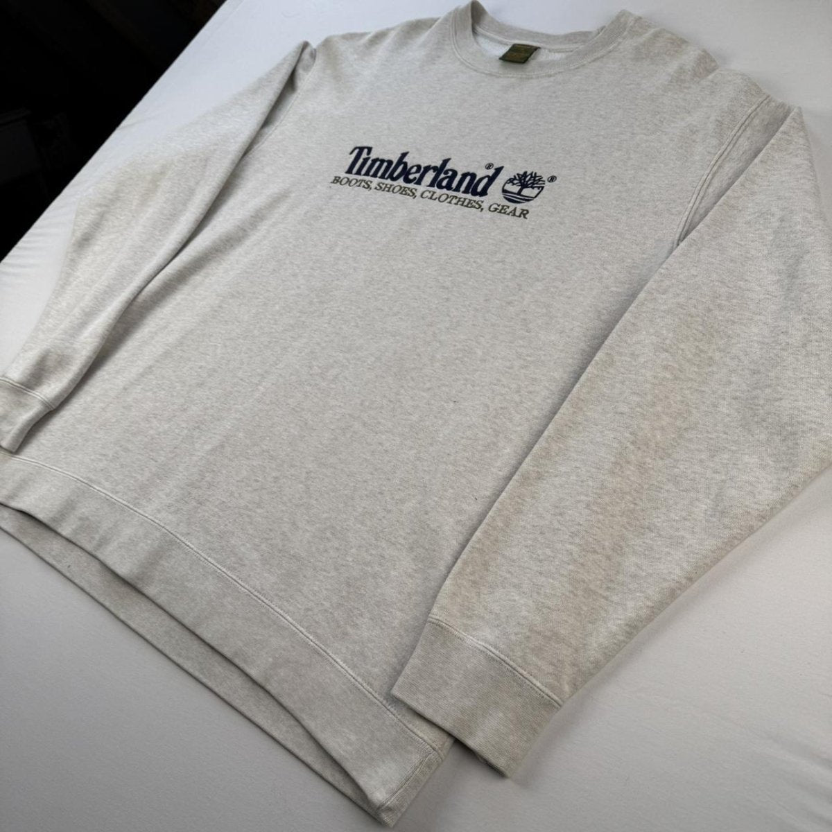 Early 2000s Timberland Embroidered Spellout Sweatshirt M - Threads Uncovered