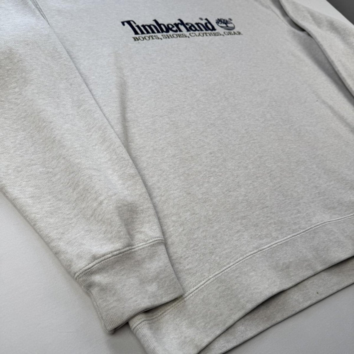 Early 2000s Timberland Embroidered Spellout Sweatshirt M - Threads Uncovered