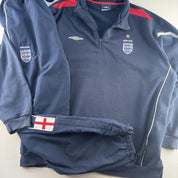 Early 2000s Umbro Embroidered Tracksuit L/XL - Threads Uncovered