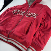 Fleece Lined Vintage 2000s O'Neill Thick Full Zip Hoodie L - Threads Uncovered