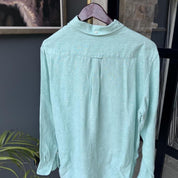 Gant Embroidered Pony Linen Shirt L - Threads Uncovered