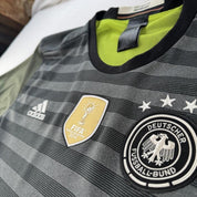 Germany Adidas 2016-17 Away Striped Playing Shirt XL - Threads Uncovered