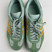 Green Adidas Gazelles UK8 - Threads Uncovered