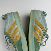 Green Adidas Gazelles UK8 - Threads Uncovered