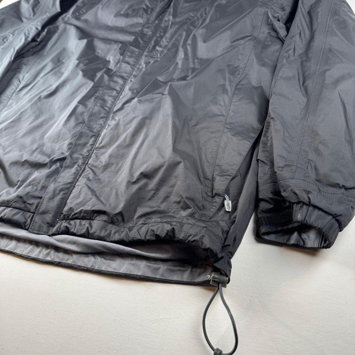 Mec Windbreaker Jacket in Black Size L - Threads Uncovered