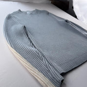 Mens Stone Island FW 2004 Thick Ribbed Woolen Knitten Sweatshirt S - Threads Uncovered