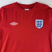 Mid 2010s Umbro England Cotton T Shirt L - Threads Uncovered