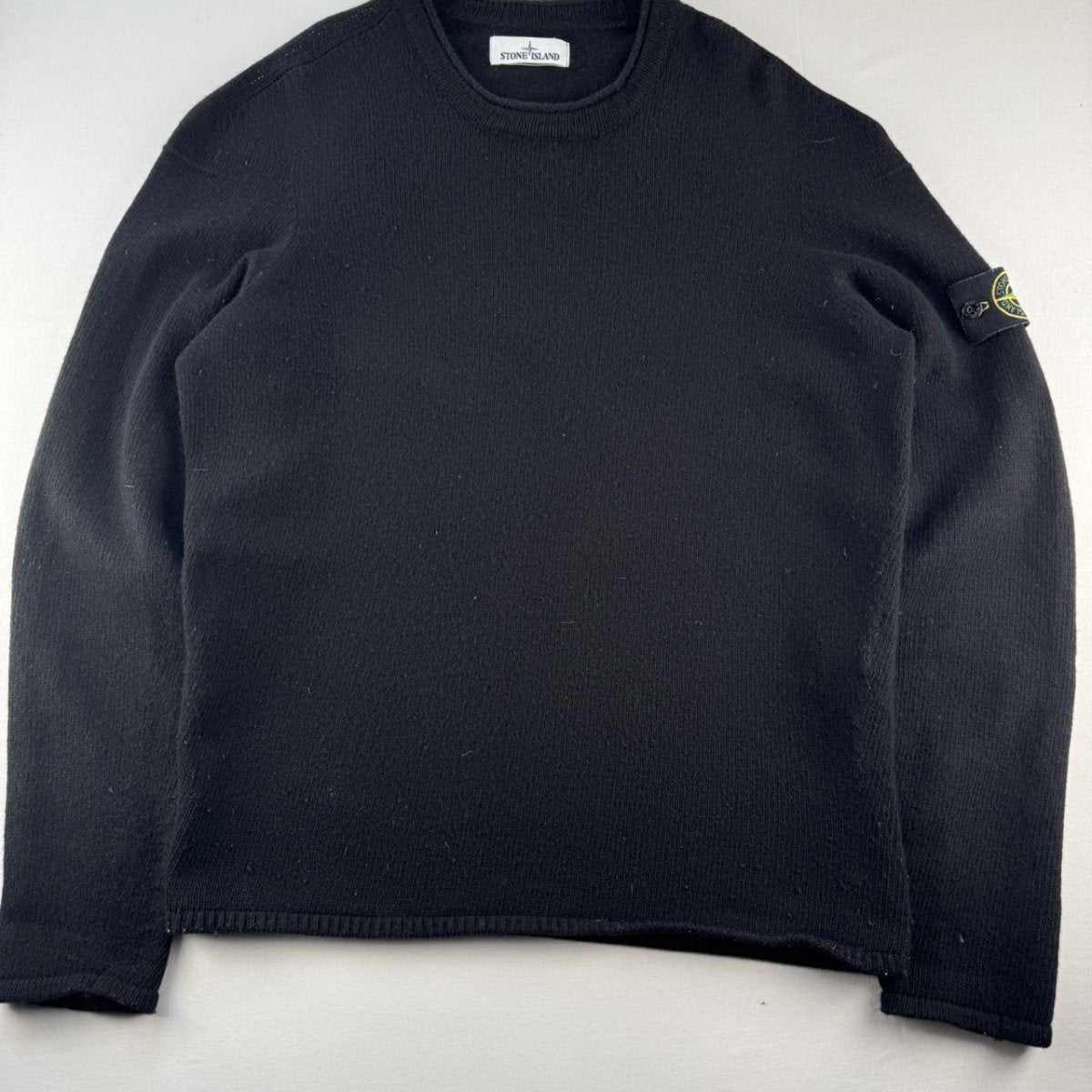 Modern Authentic Stone Island Woolen Knitted Jumper L - Threads Uncovered