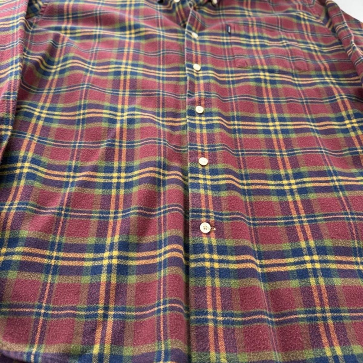 Modern Barbour Button Down Plaid Shirt XL - Threads Uncovered