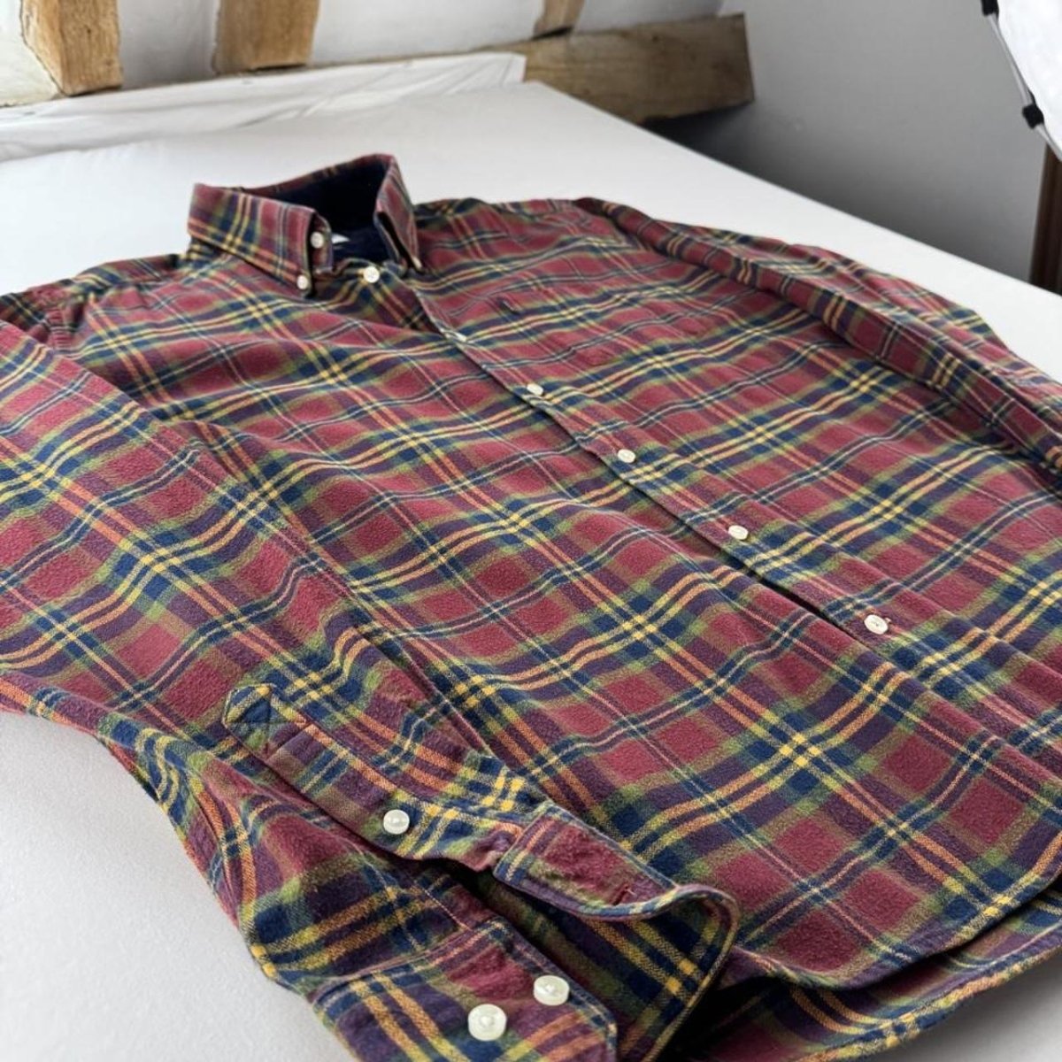 Modern Barbour Button Down Plaid Shirt XL - Threads Uncovered