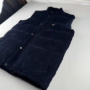 Modern Barbour Embroidered Corduory Baffle Gilet M - Threads Uncovered