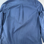 Modern Barbour Stunning Blue Cotton Shacket M - Threads Uncovered