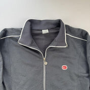 Nike 2000s Embroidered Cotton Track Jacket M - Threads Uncovered
