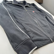 Nike 2000s Embroidered Cotton Track Jacket M - Threads Uncovered