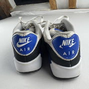 Nike Air Max 90s White and Blue Uk6 - Threads Uncovered
