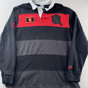 Nike Early 2000s Brazilian Thick Rugby Polo Shirt L - Threads Uncovered