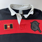 Nike Early 2000s Brazilian Thick Rugby Polo Shirt L - Threads Uncovered