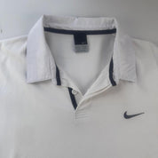 Nike Embroidered 2000s Swoosh Rugby Polo XL - Threads Uncovered
