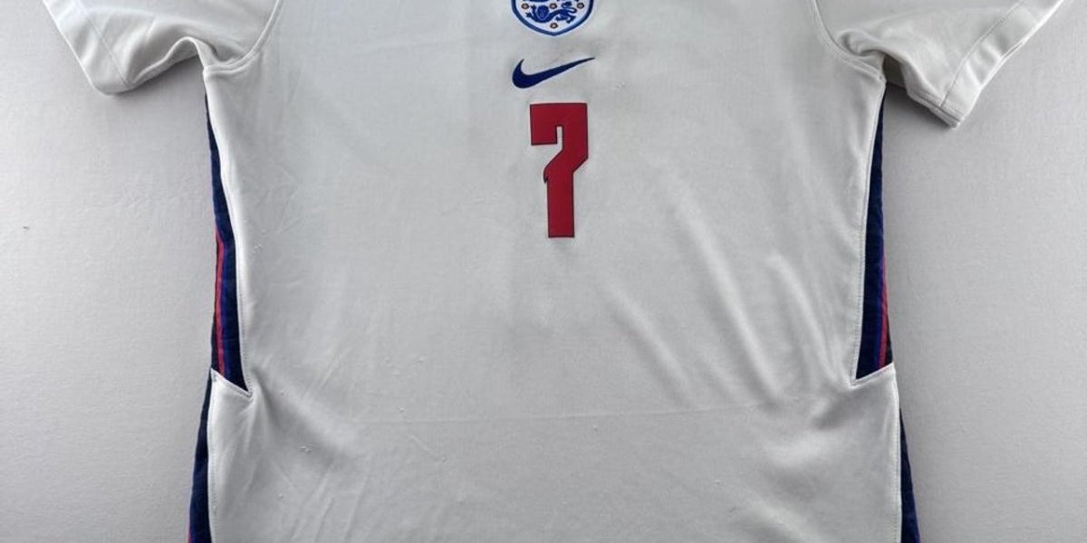 Nike England 2020-21 Home Jack Grealish 7 Jersey M - Threads Uncovered