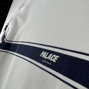 Palace Cream London Triband Crewneck Jumper L - Threads Uncovered