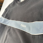 Palace Skateboards Heavyweight Black Single Crew L - Threads Uncovered