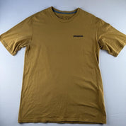 Patagonia Organic Cotton Mustard Uprisal T-Shirt S - Threads Uncovered
