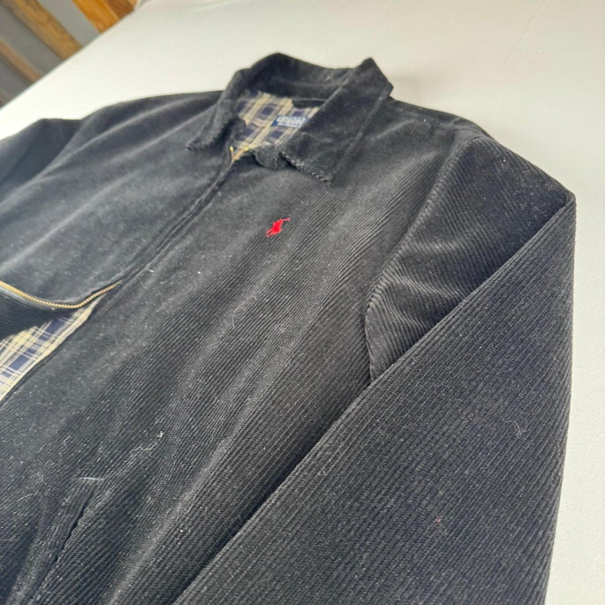 Polo By Ralph Lauren Jacket in Black Size L - Threads Uncovered