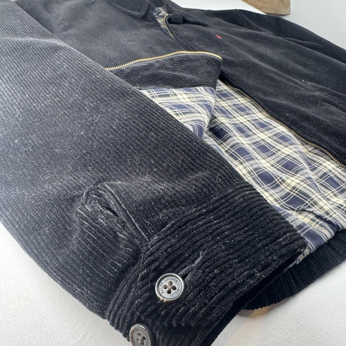 Polo By Ralph Lauren Jacket in Black Size L - Threads Uncovered