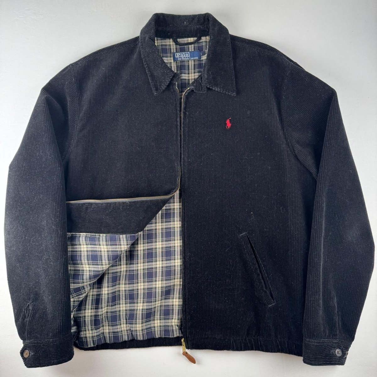 Polo By Ralph Lauren Jacket in Black Size L - Threads Uncovered