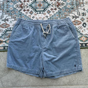 Polo Ralph Lauren Baby Blue Corduroy Shorts Large (36W) - Threads Uncovered