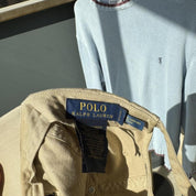 Polo Ralph Lauren Beige Pony Embroidered Cap - Threads Uncovered