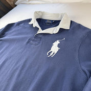 Polo Ralph Lauren Big Pony Embroidered Rugby Polo Shirt XL - Threads Uncovered