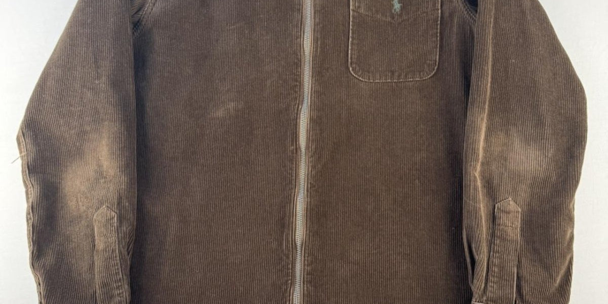 Polo Ralph Lauren Brown Full Zip Corduroy Shacket S - Threads Uncovered