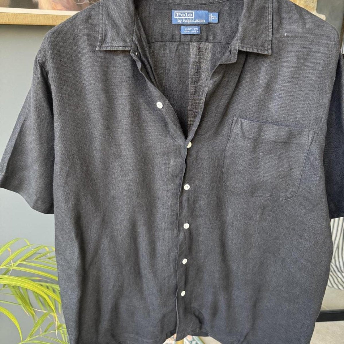 Polo Ralph Lauren Clayton Linen Shirt XL - Threads Uncovered