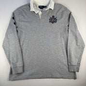 Polo Ralph Lauren Embroidered Logo Rugby Polo Shirt XL - Threads Uncovered