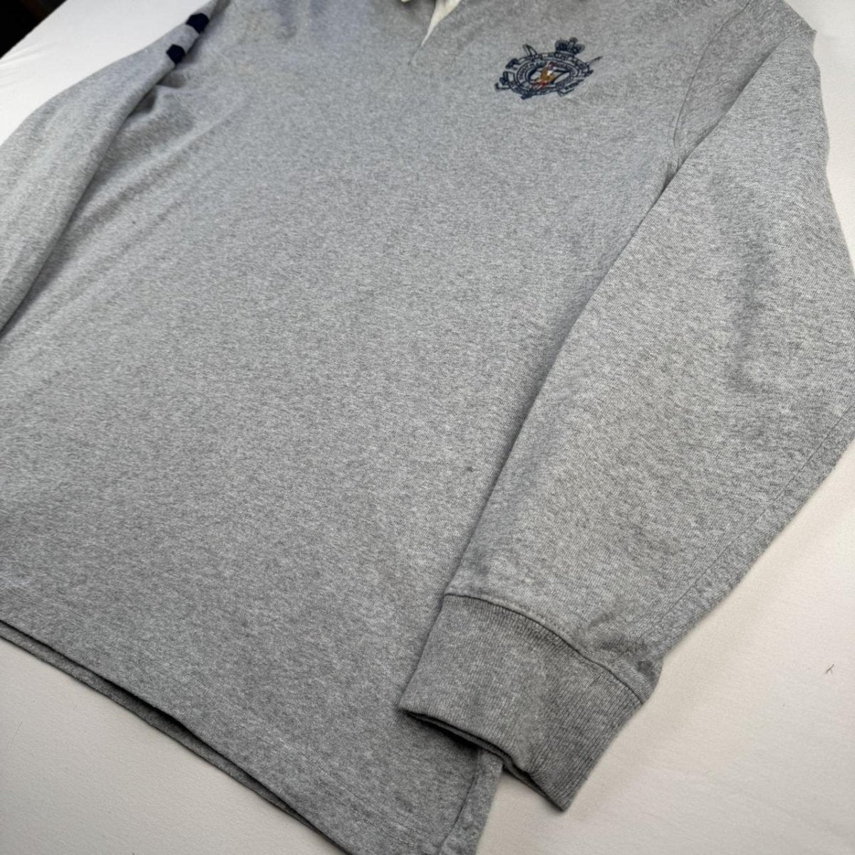 Polo Ralph Lauren Embroidered Logo Rugby Polo Shirt XL - Threads Uncovered