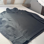 Polo Ralph Lauren Embroidered Pony Black Quarter Zip Fleece L - Threads Uncovered