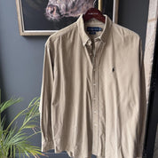Polo Ralph Lauren Embroidered Pony Corduroy Shirt XL - Threads Uncovered