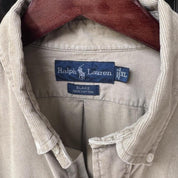 Polo Ralph Lauren Embroidered Pony Corduroy Shirt XL - Threads Uncovered