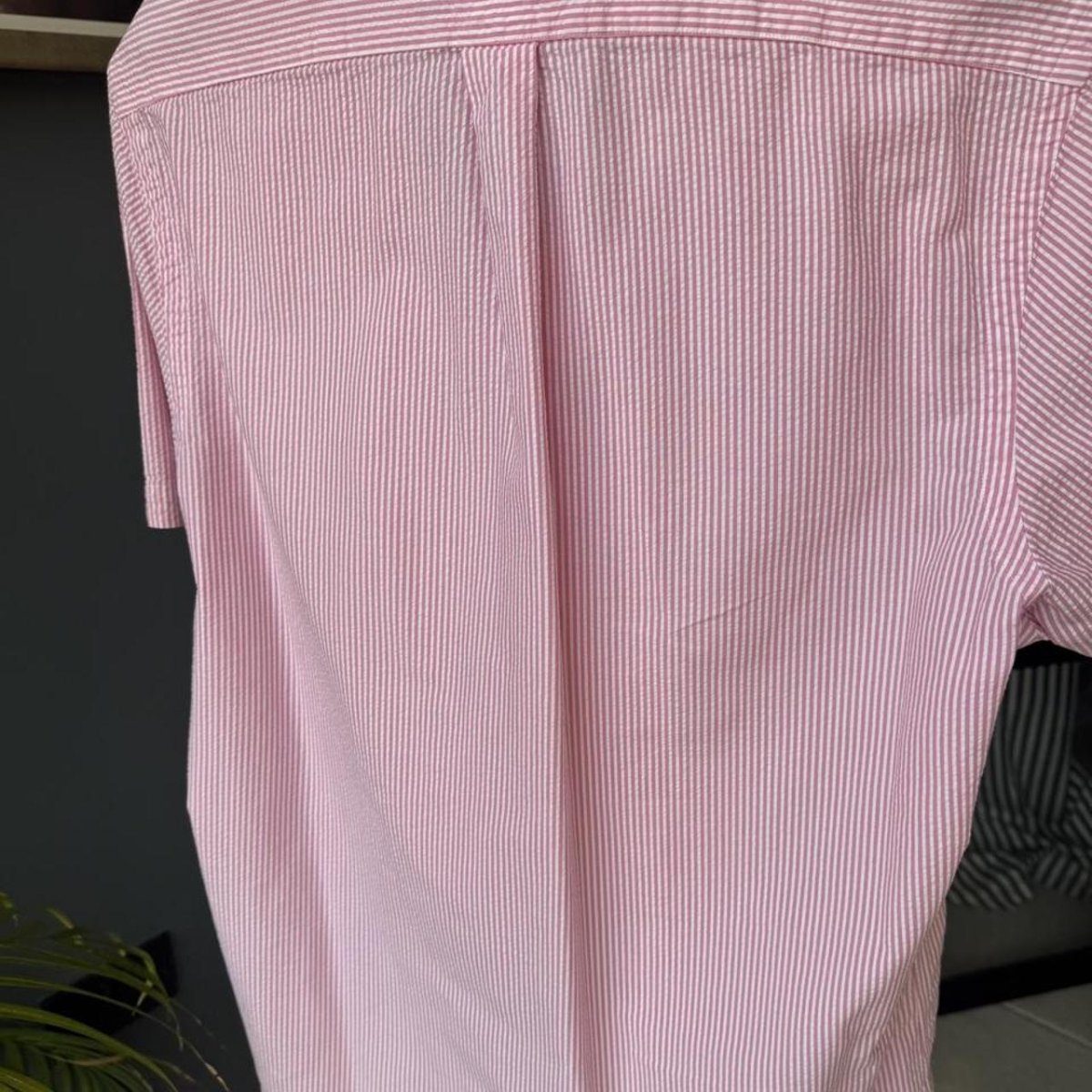 Polo Ralph Lauren Embroidered Pony Cotton Shirt M - Threads Uncovered