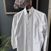 Polo Ralph Lauren Embroidered Pony Cotton Shirt M - Threads Uncovered