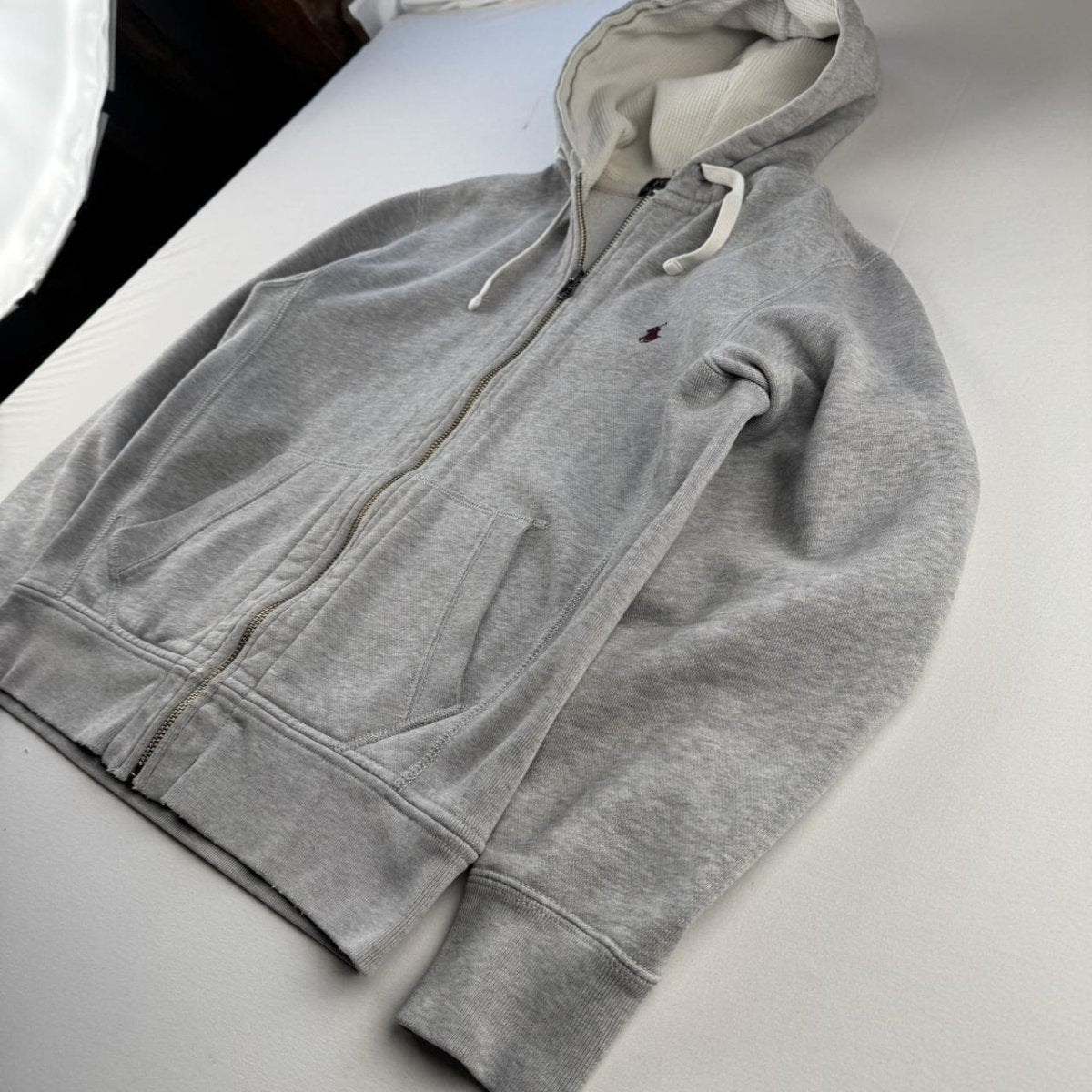 Polo Ralph Lauren Embroidered Pony Full Zip Hoodie - Threads Uncovered